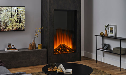 Semineu electric inalt, BritishFires, Knightwood