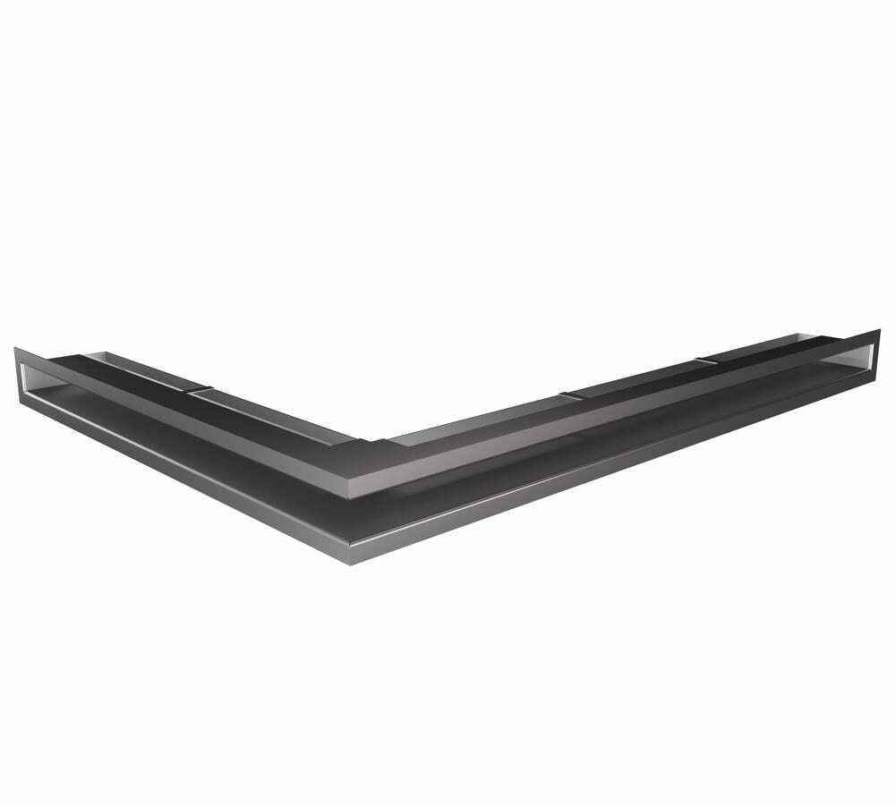 LUFT TD 6x80x60 - Grilă șemineu pe colț