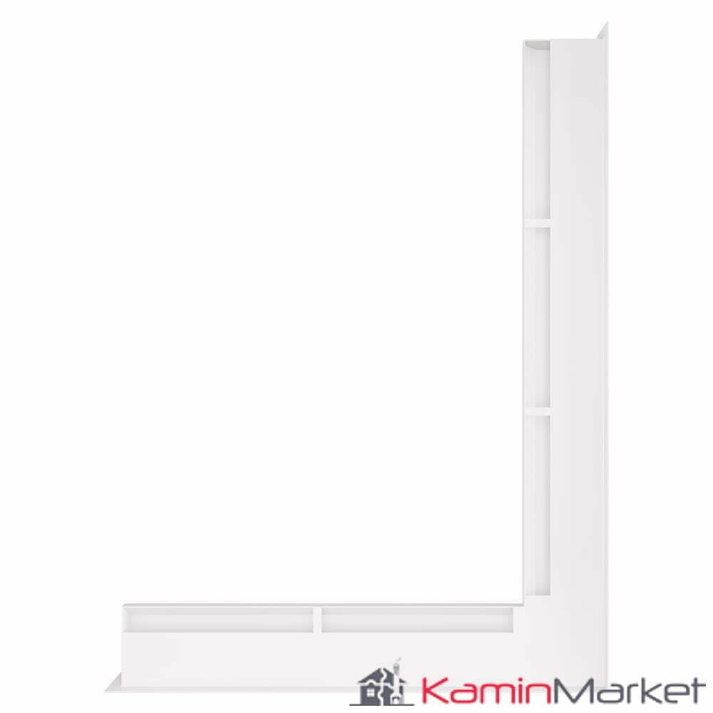 LUFT TD 6x80x60 - Grilă șemineu pe colț