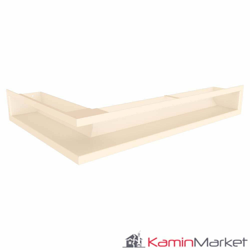 LUFT TD 9x60x40 Grilă șemineu pe colț