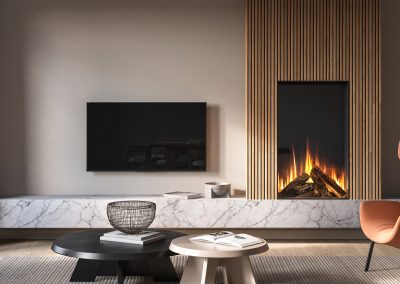 Semineu electric inalt, BritishFires, Knightwood