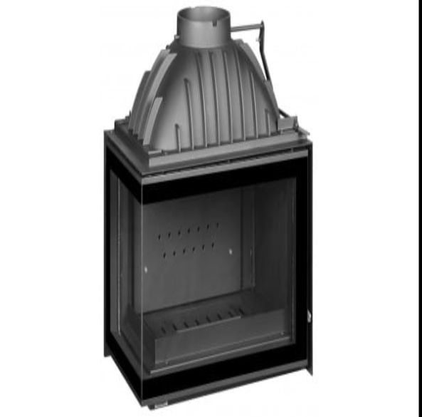 Semineu Pe Lemne Fonta 700 PLUS ECO Admisie Aer 9 KW