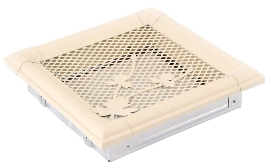 Grila Semineu RETRO 16 X 16cm Ivory