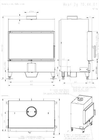 Focar lemne H2P01 – 70.44