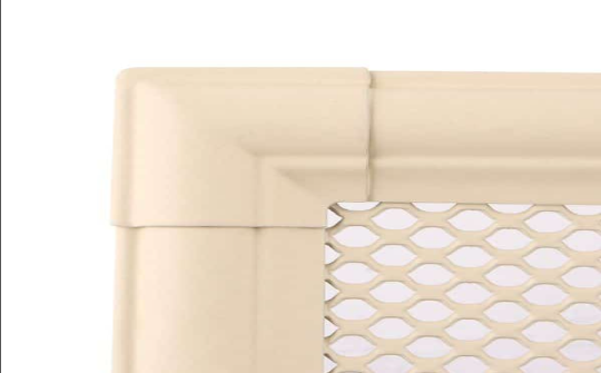 Grila Semineu RETRO 16 X 16cm Ivory