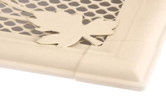 Grila Semineu RETRO 16 X 45cm Ivory