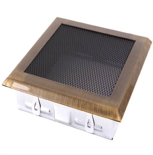 Grila Standard 16x32cm, 3 Finisaje Crom, Gold, Gold Patinat