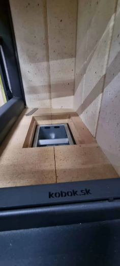 Semineu Cu Acumulare KOBOK Model Chopok O LD 550 Tunel 12KW