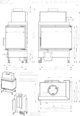 Focar HEAT 4G 65.51.40 stanga/dreapta