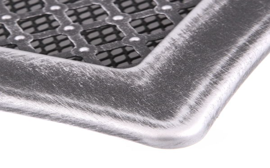 Grila Semineu DECO 16 X 32cm Argintiu Patinat