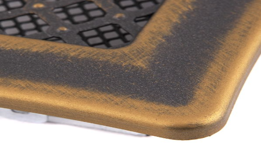 Grila Semineu DECO 16 X 45cm Auriu Patinat