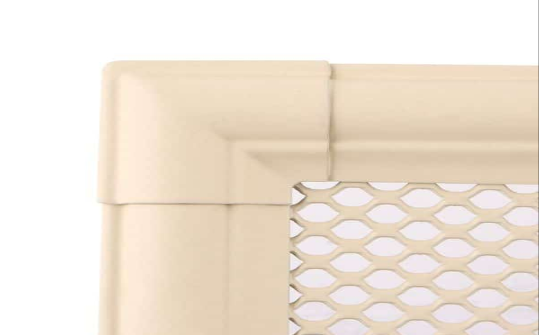 Grila Semineu Jaluzea RETRO 16 X 32cm Ivory