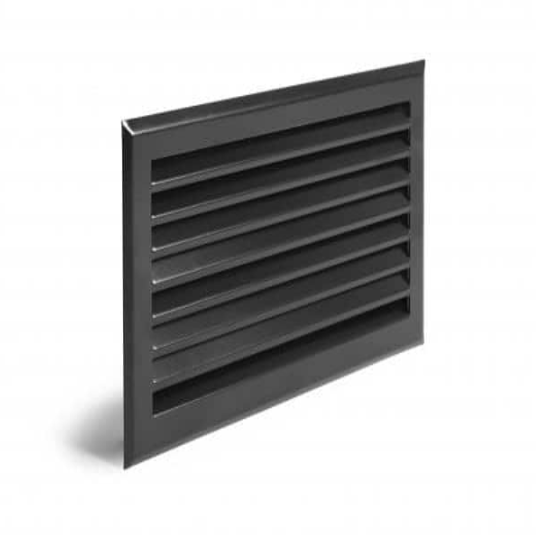 Grila Semineu PERFORMANCE 19 X 35 Jaluzea Fixa Alb Negru