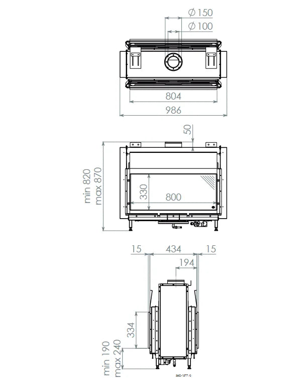 Semineu Gaz Metro 80XT Tunnel RCH