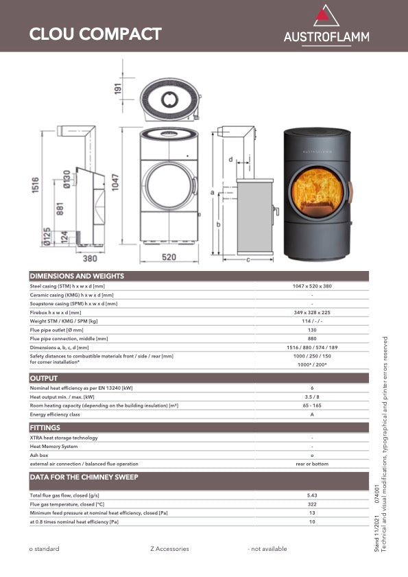 Soba Austroflamm Clou Compact