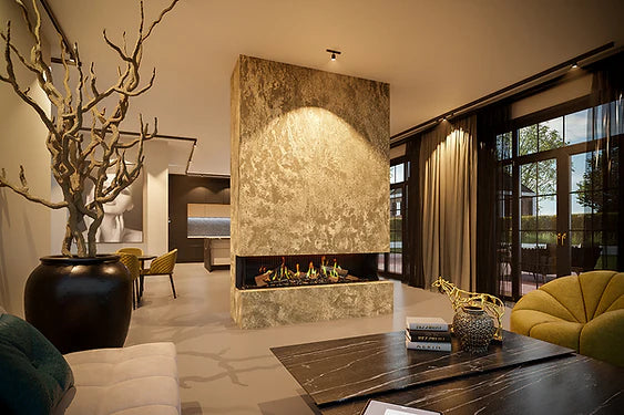 șemineu electric incorporabil - Cum transformă un șemineu electric atmosfera livingului tău modern