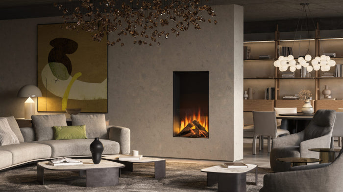 focar semineu electric - Transformă-ți Livingul cu Semineul Electric Înălt: O Îmbinare de Tehnologie și Natură Inspirată din Knightwood Oak