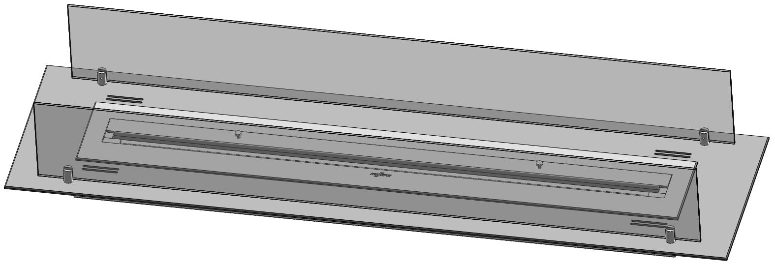 Șemineu bioetanol Infire Inserts 1200