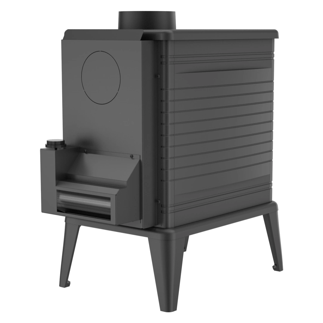 Sobă K10 KRATKI 10-13kW 113kg | VENTILATOR TURBO | TERMOSTAT | A
