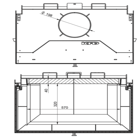 Semineu Pe Lemne KFD C 70LR