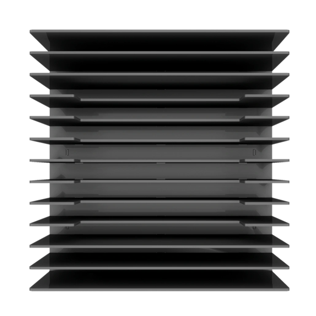 Vatră de Foc Exterior ERIZO Kratki | 40x40 cm | MOBILĂ | METAL NEGRU | DESIGN MODERN | GARANȚIE 2 ANI