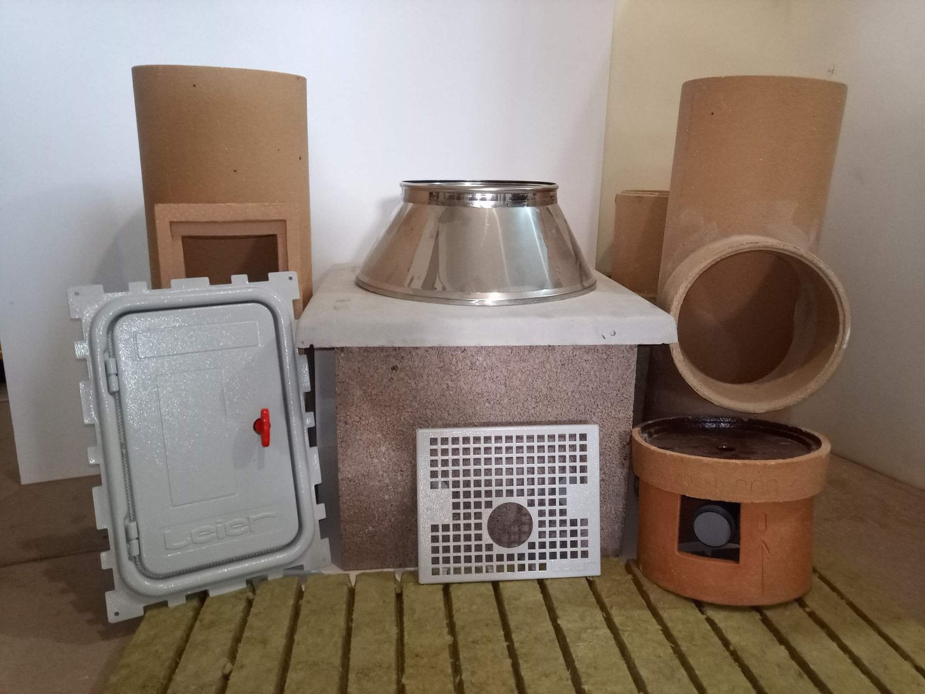 Coș de fum ceramic Leier LSK