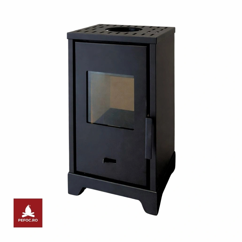 Sobă Luma 5-6kW Eva Calor | RANDAMENT 85.5% | TRIPLĂ COMBUSTIE | A+