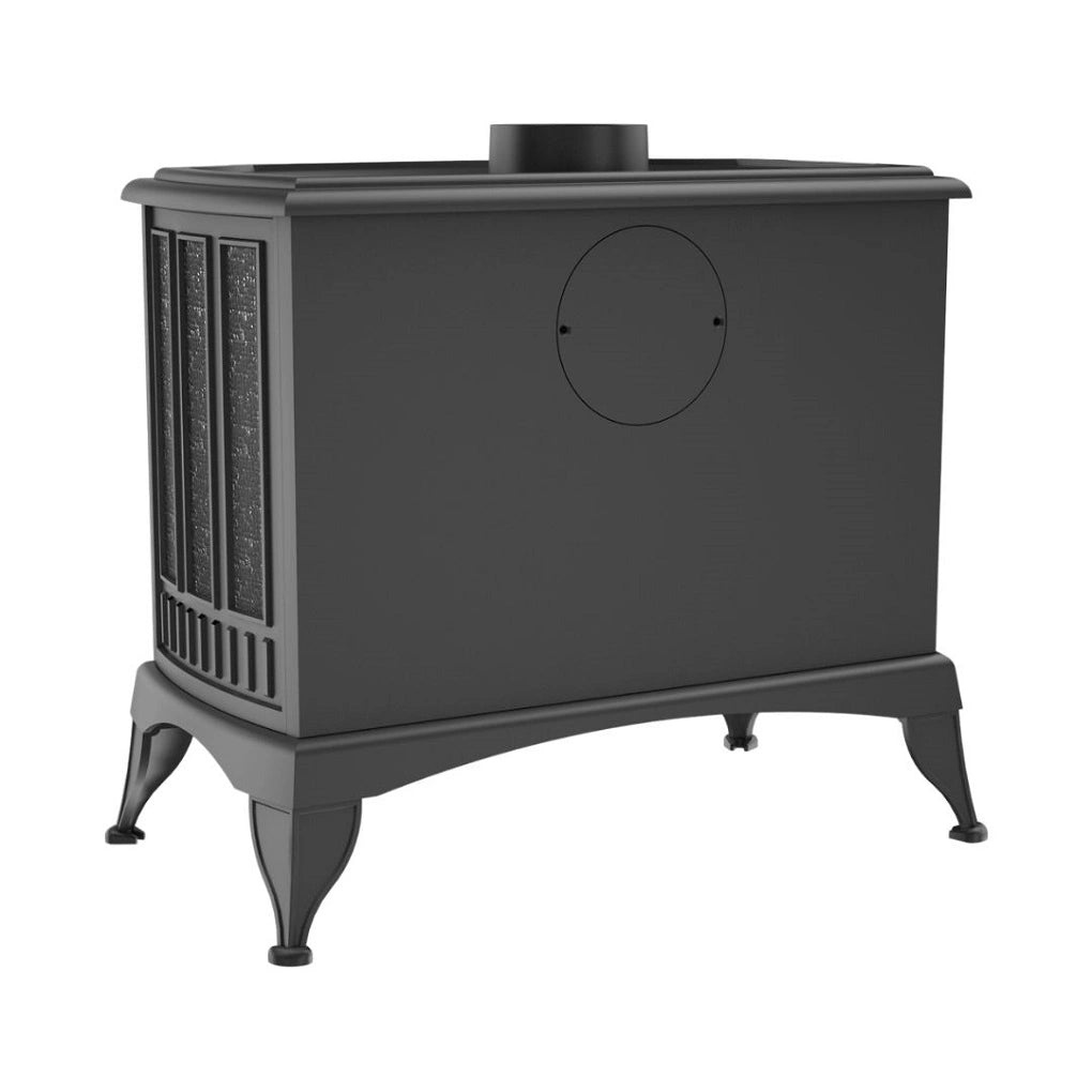 Sobă Fontă K9 10 12.5kW MASIVĂ 165kg | 2 Sticle Laterale | 120 m²