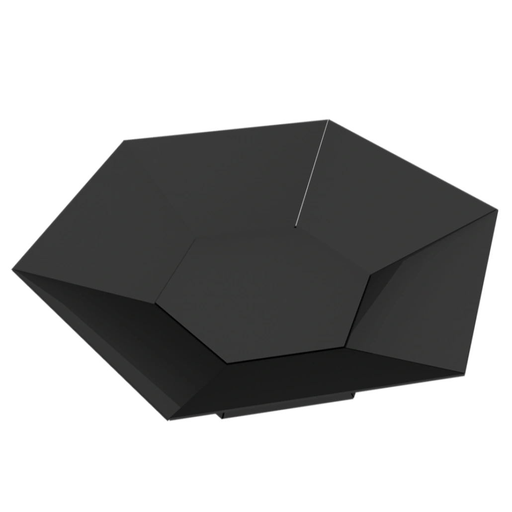 Vatră de Foc Exterior GOBLET Kratki | 69x60 cm | MOBILĂ | METAL 3mm | NEGRU | GARANȚIE 2 ANI