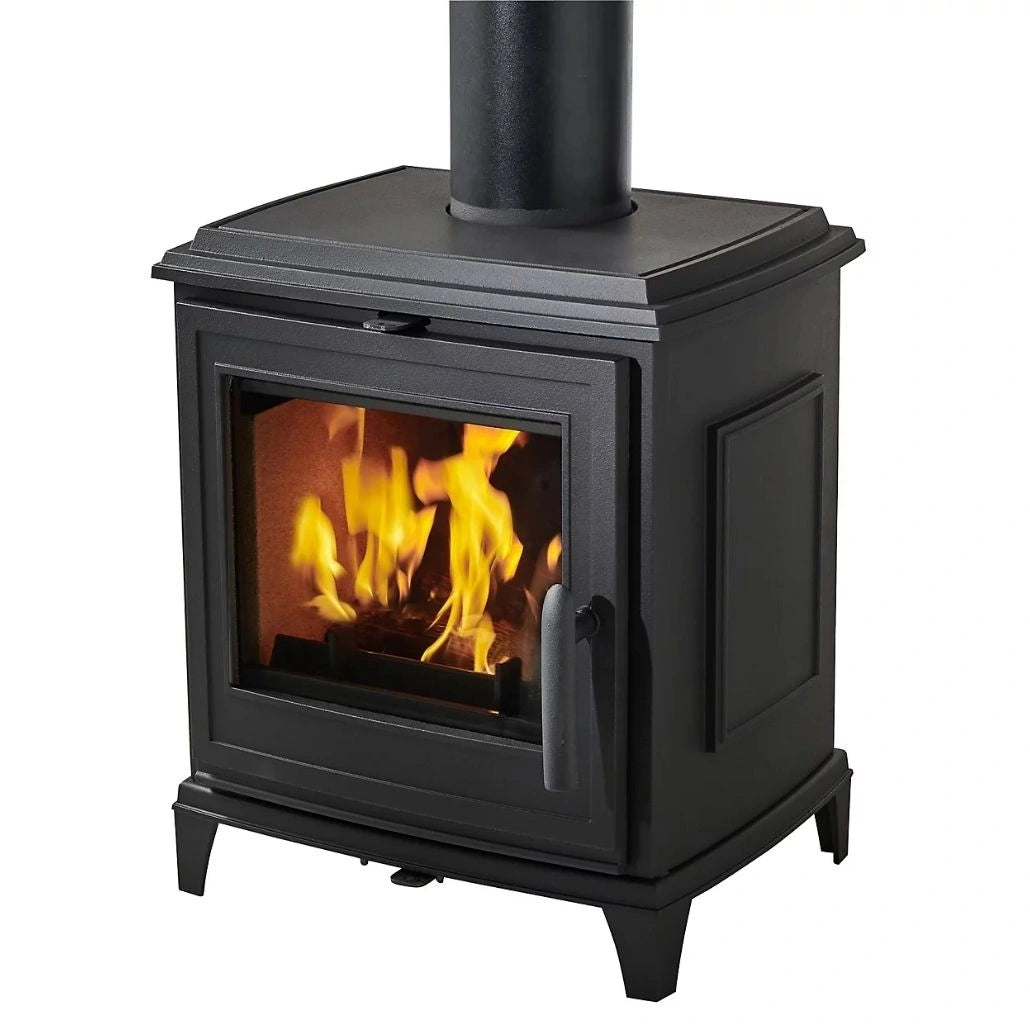 Sobă Fontă Sedan INVICTA 5-7.5kW 84kg | VERMICULITĂ | Ardere 8h | A