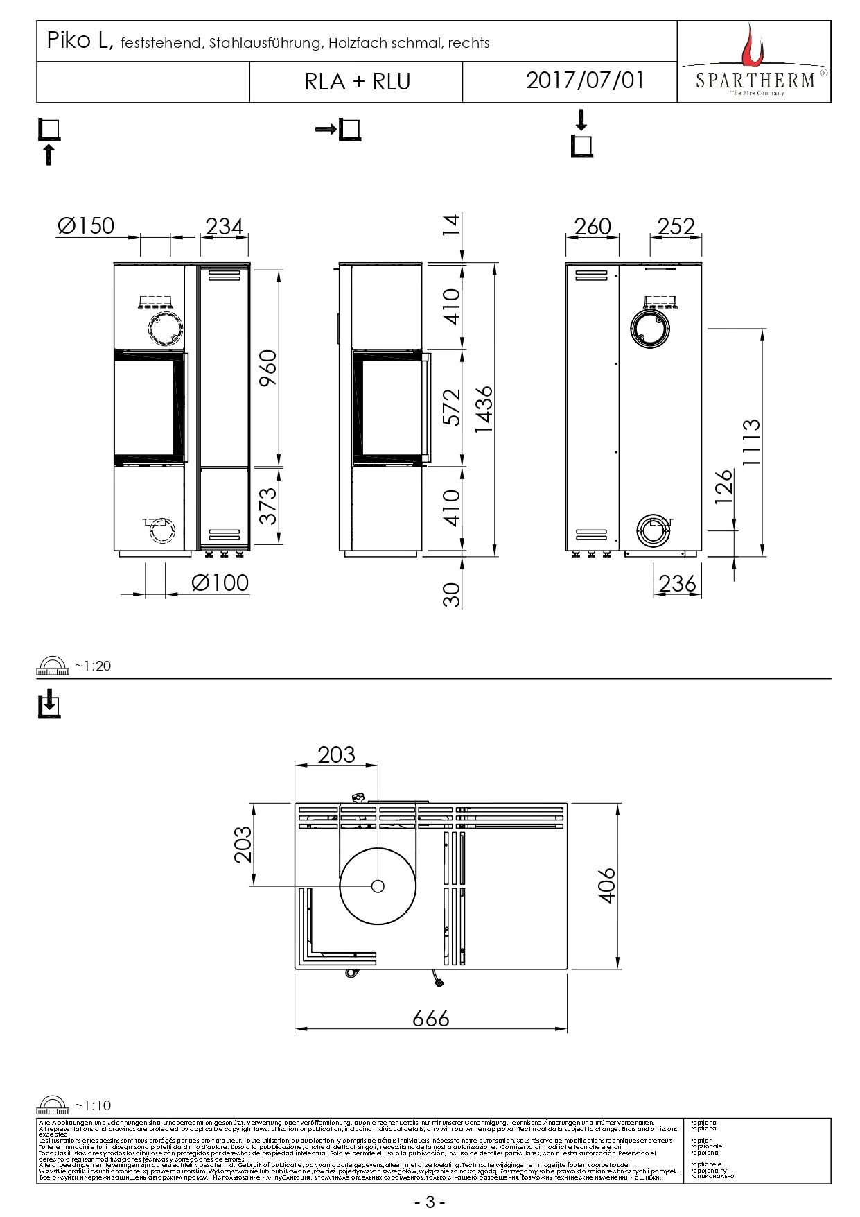 SPARTHERM Soba PIKO L