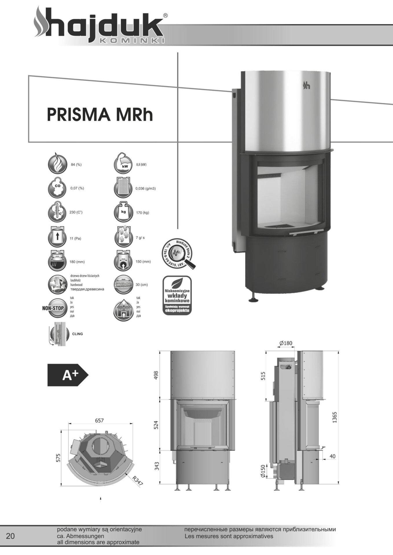 Focar Prisma MRh