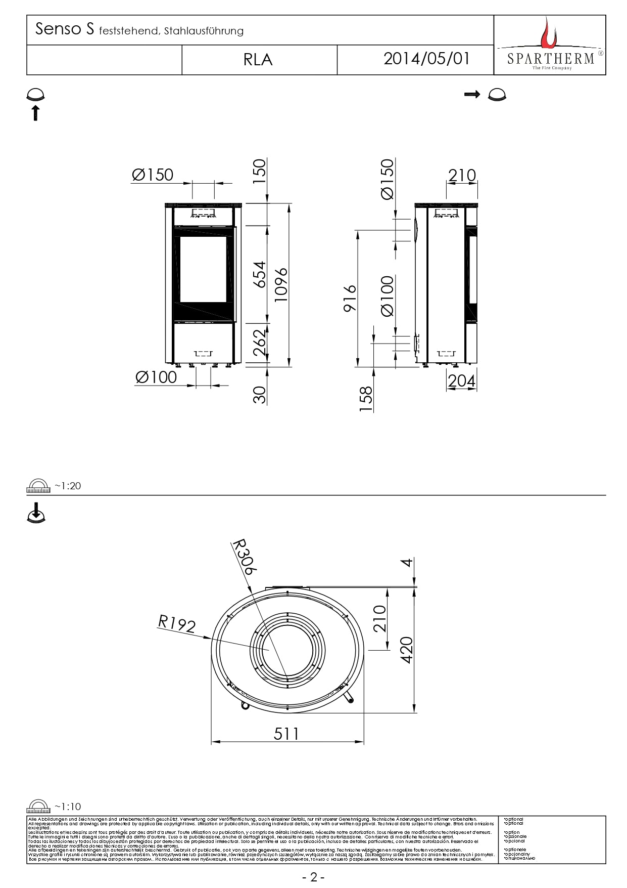 SPARTHERM Soba SENSO S