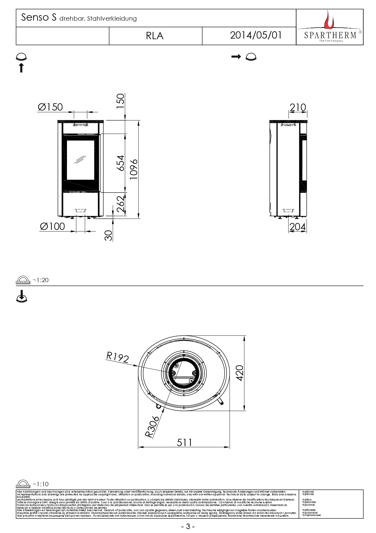 SPARTHERM Soba SENSO S