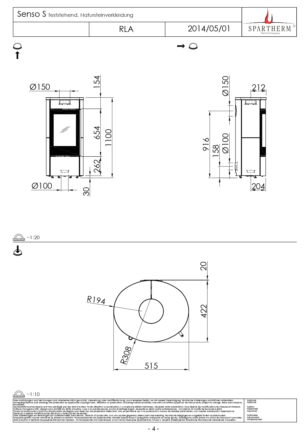 SPARTHERM Soba SENSO S