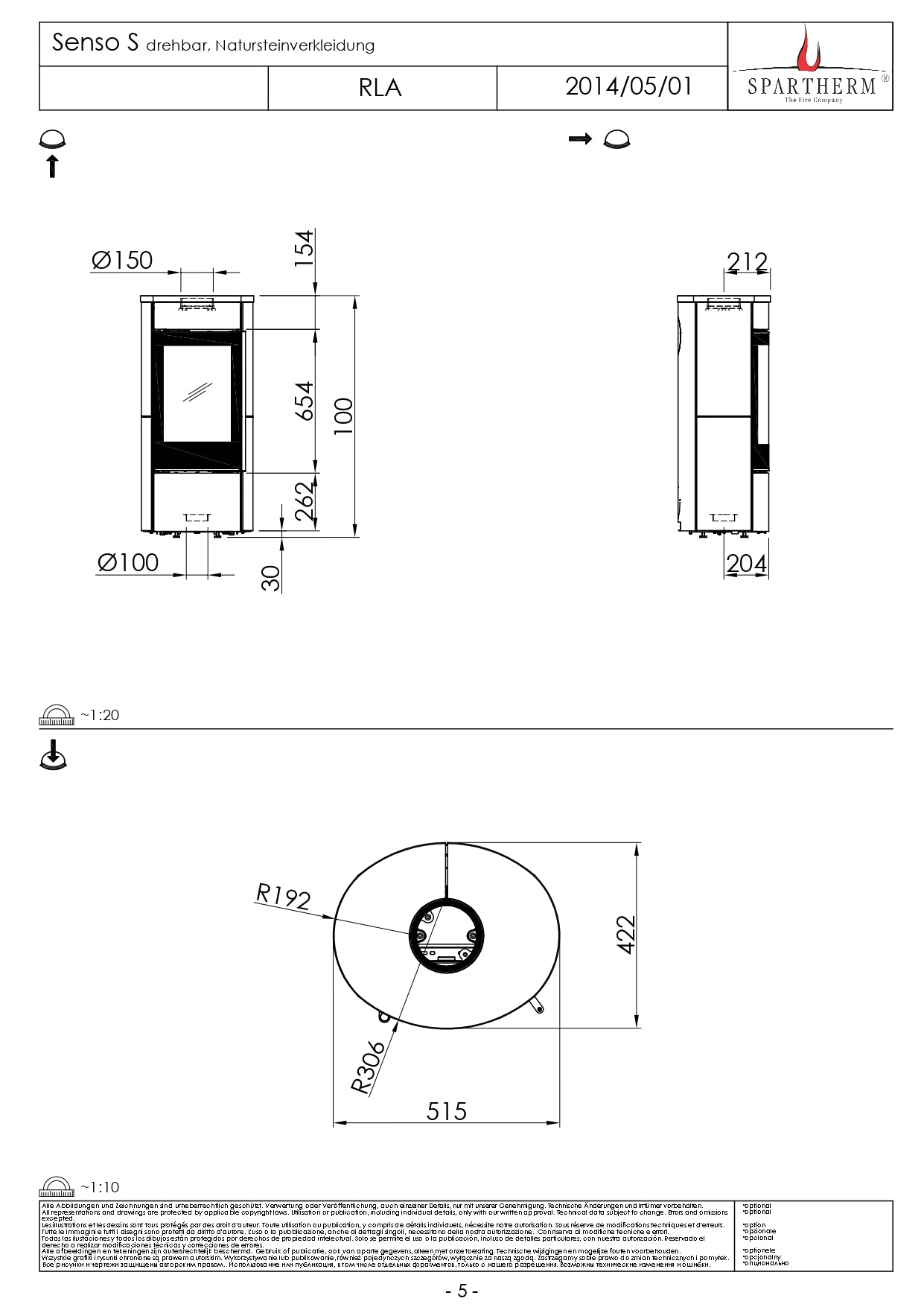 SPARTHERM Soba SENSO S