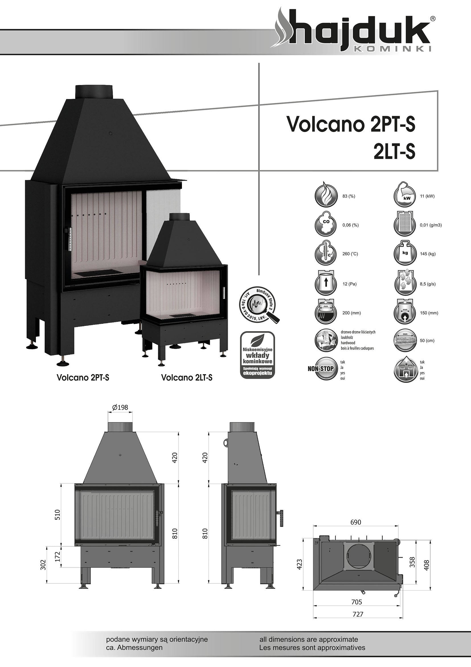 Focar Volcano 2LT-S (slim)