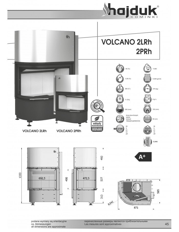 Focar Volcano 2PRh