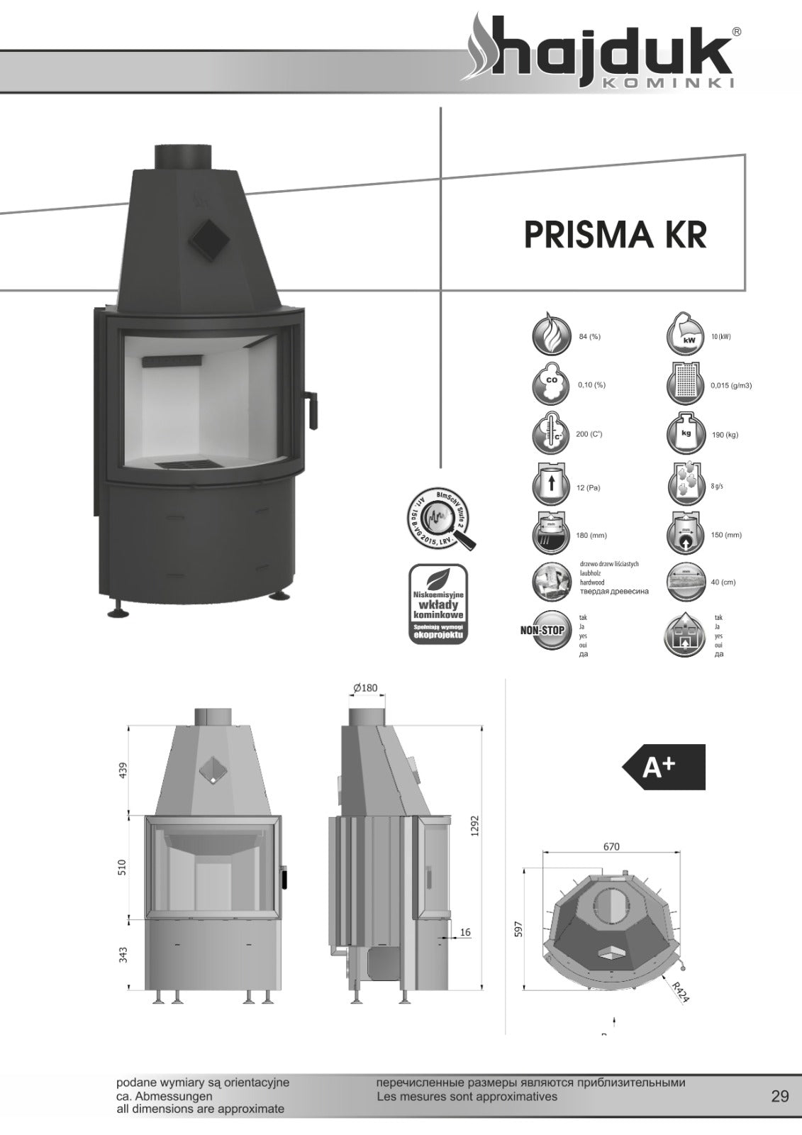 Focar Prisma KR