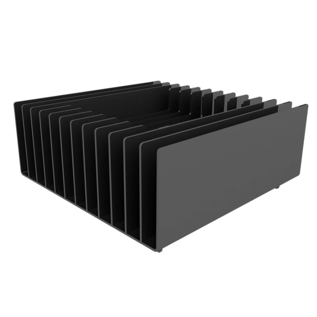 Vatră de Foc Exterior ERIZO Kratki | 40x40 cm | MOBILĂ | METAL NEGRU | DESIGN MODERN | GARANȚIE 2 ANI