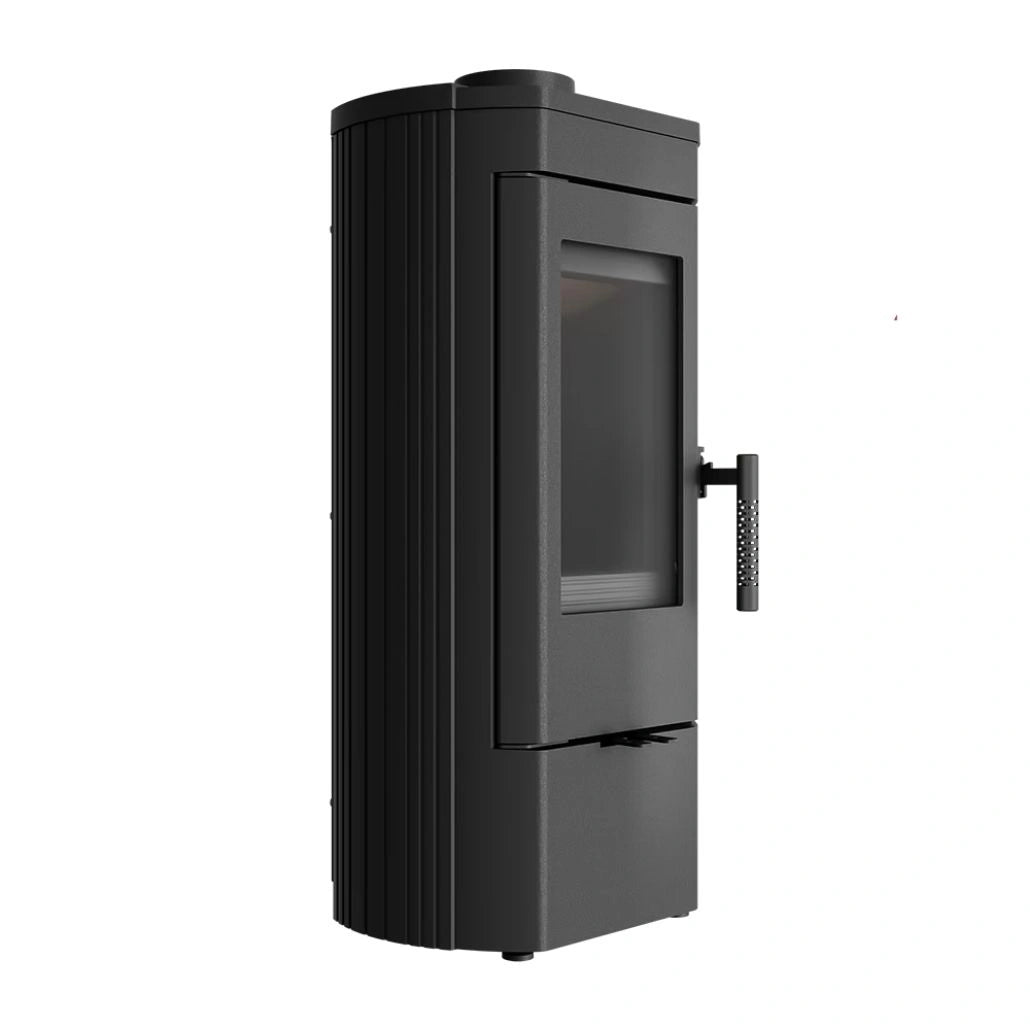 Sobă K12 KRATKI 6kW 102kg | RANDAMENT 82.5% | TRIPLĂ COMBUSTIE | A+