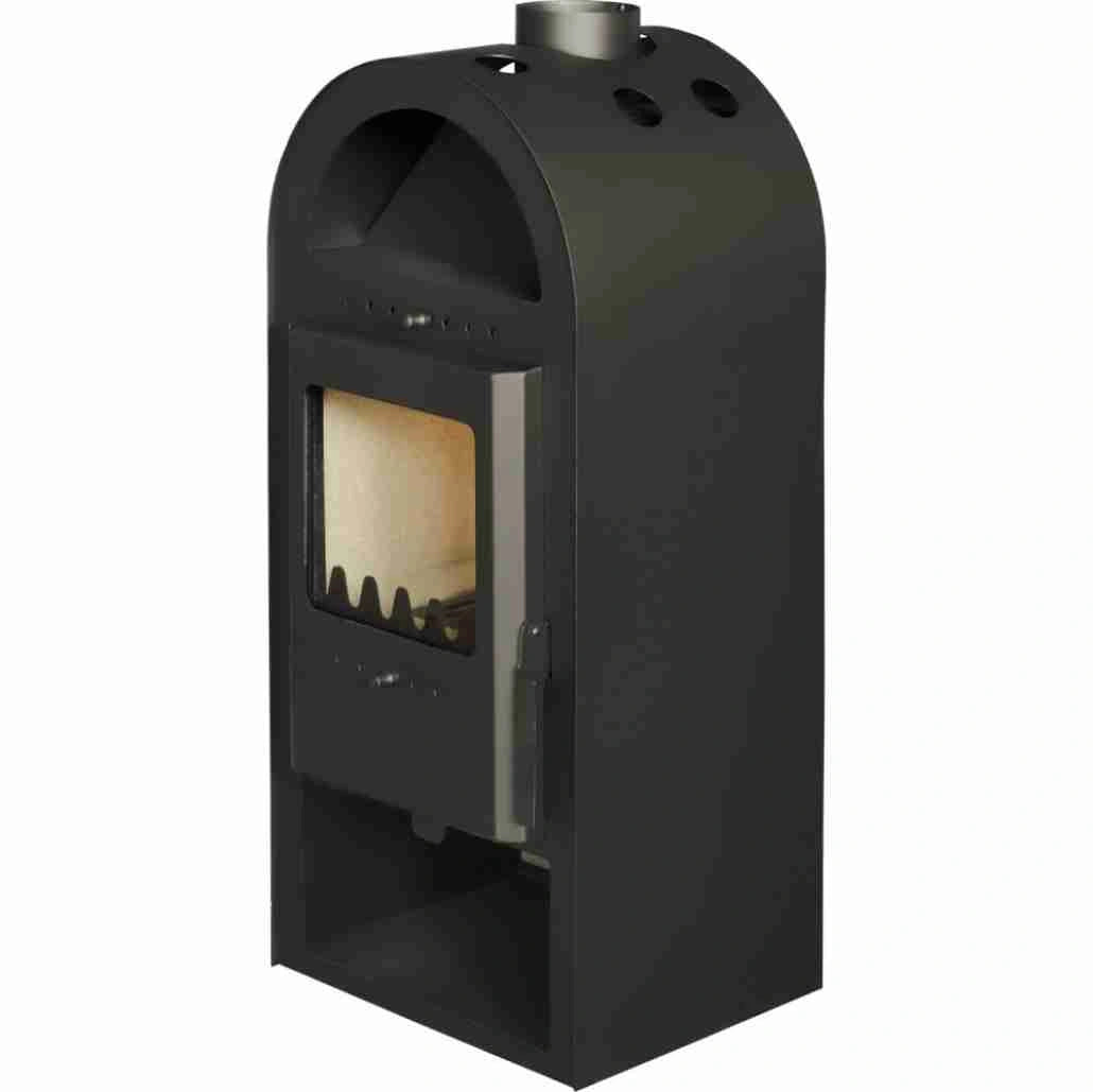 Sobă AMATOR W5 5kW Oțel | Randament 70% | Clasa A | PREȚ ACCESIBIL