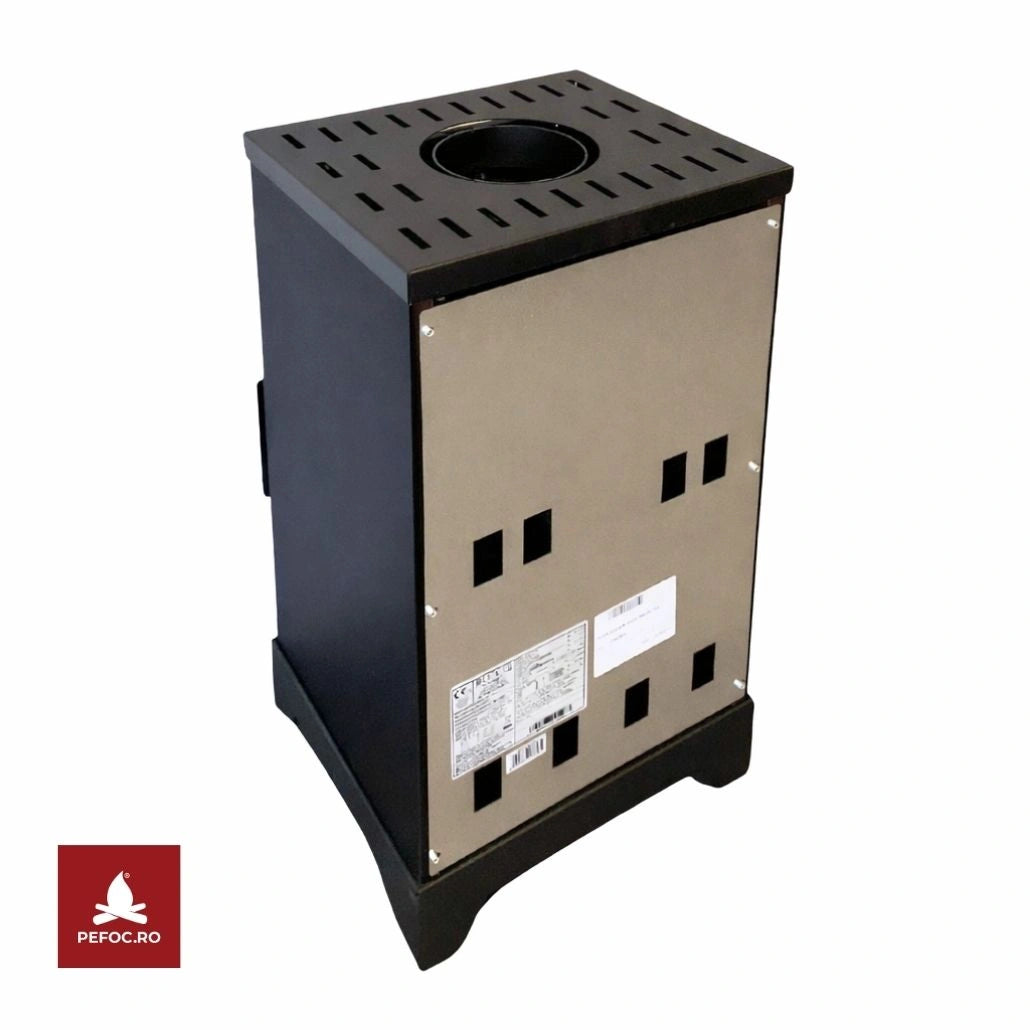 Sobă Luma 5-6kW Eva Calor | RANDAMENT 85.5% | TRIPLĂ COMBUSTIE | A+