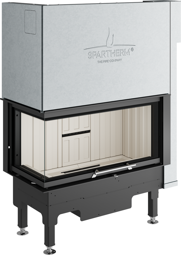 SPARTHERM Focar samota cu geam lateral Varia AS-2Lh