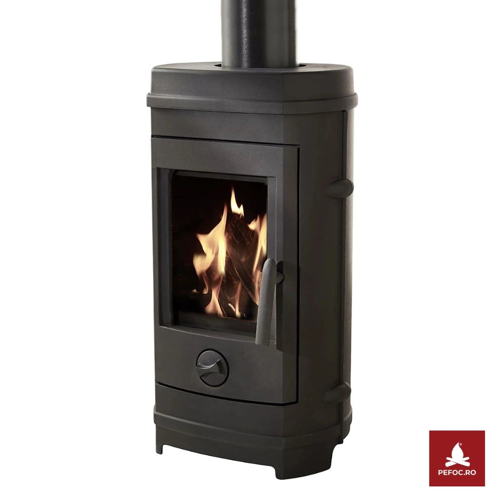 Sobă Fontă Remilly 7-10.5kW 66kg | Randament 78% | Ardere 8h | A