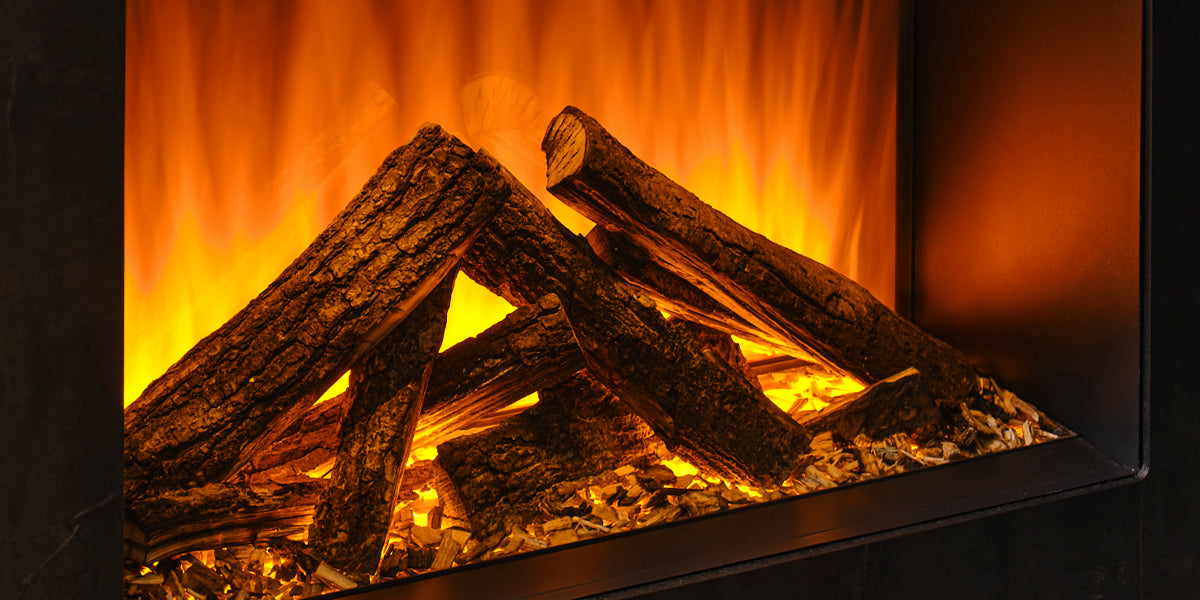 Semineu electric inalt, BritishFires, Knightwood