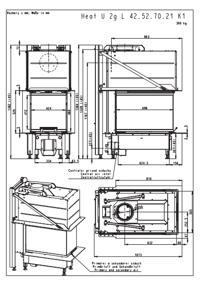 Focar lemne 3 sticle HU3LF21 – 42.52.70