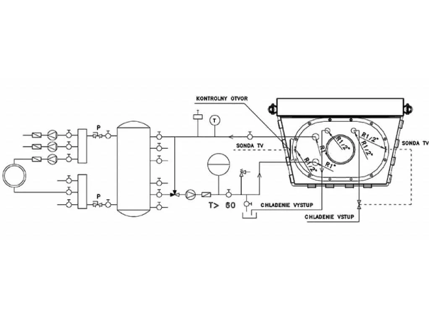 Termosemineu Cu Acumulare KOBOK Model CHOPOK L LD TV 670450 16.6 Kw